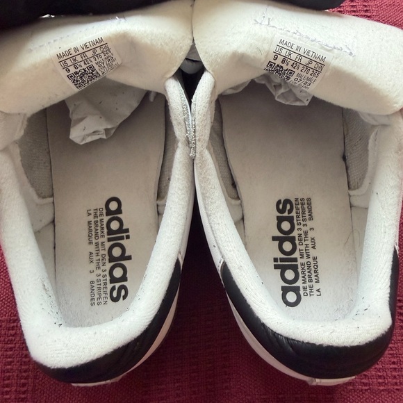 Adidas Samba White Sneaker Shoes Size 9 - Picture 6 of 11